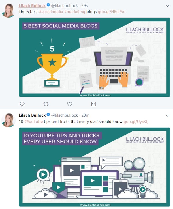 Featured images consisten design example 2